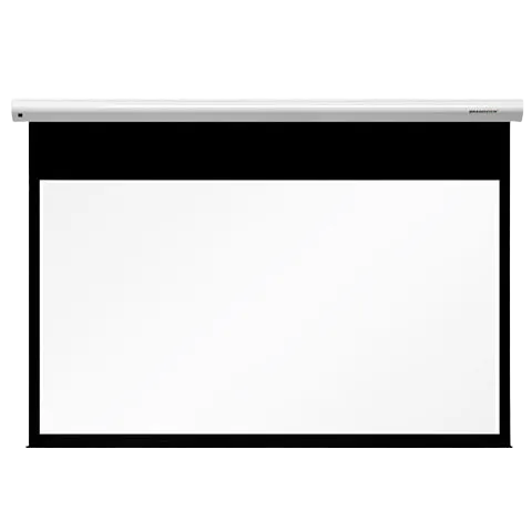 Grandview GV-CMO092-B Motorized "Cyber" Projection Screen w/Integrated Control - 92" (White Casing)