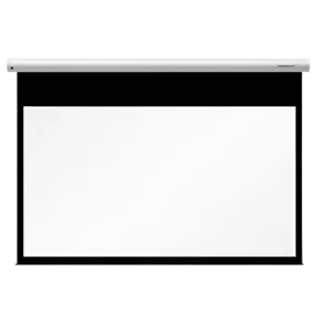 Grandview GV-CMO092-B Motorized "Cyber" Projection Screen w/Integrated Control - 92" (White Casing)