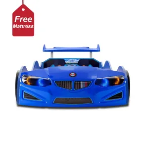 GT1 Race Car Bed w/Free Mattress