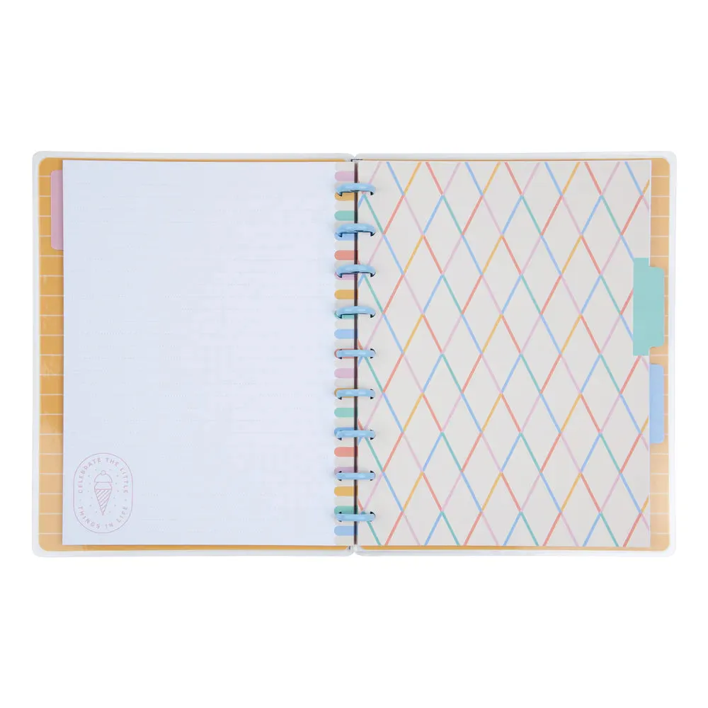 Happy Planner Boardwalk Ice Cream Classic Notebook - Lined