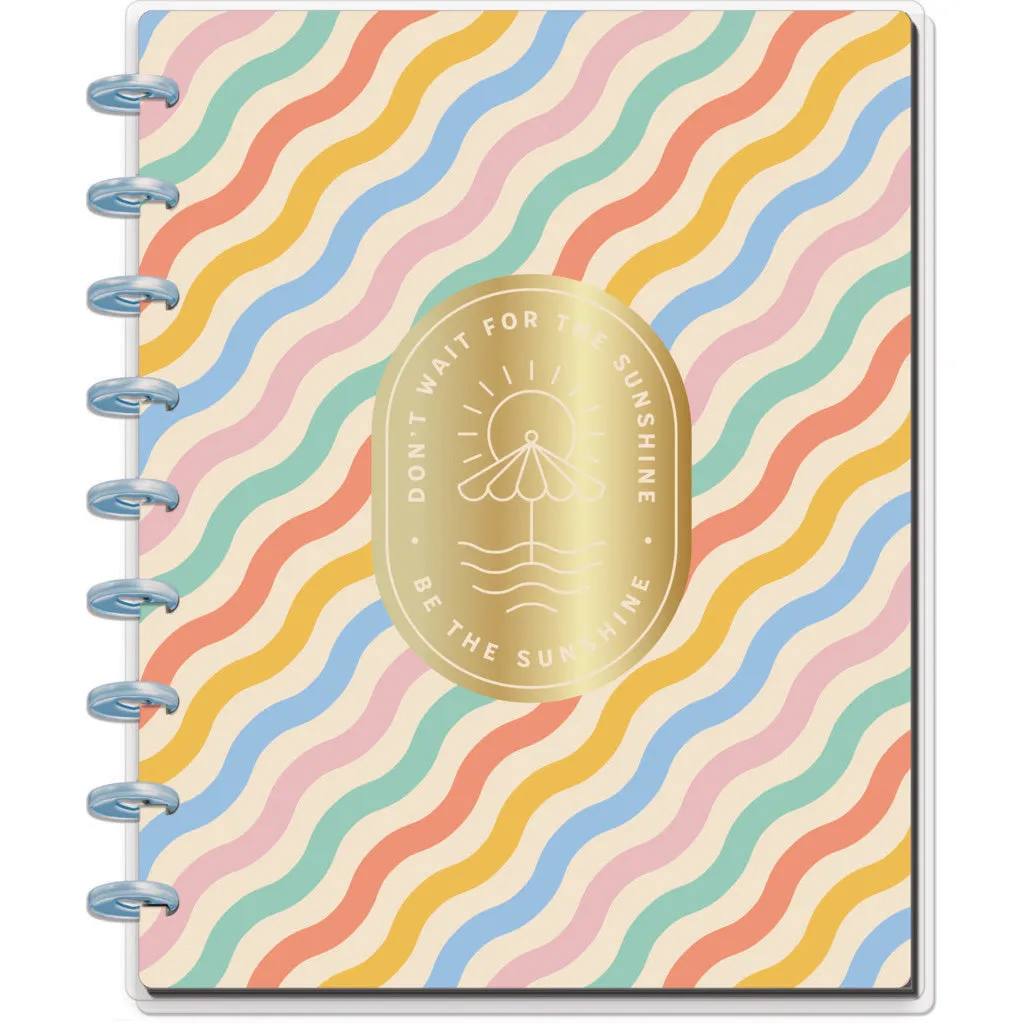 Happy Planner Boardwalk Ice Cream Classic Notebook - Lined