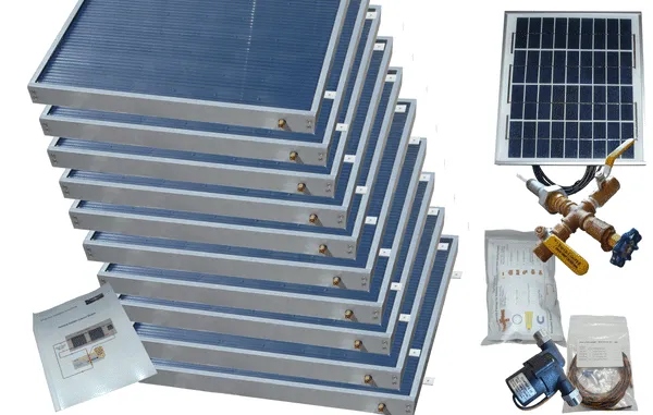 Heliatos Standard Solar Water Heater Kit