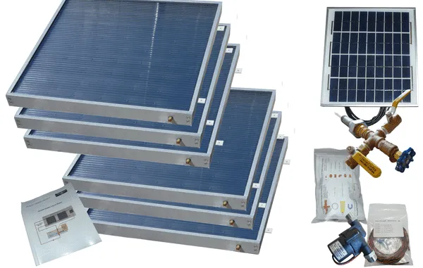 Heliatos Standard Solar Water Heater Kit