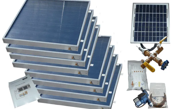 Heliatos Standard Solar Water Heater Kit