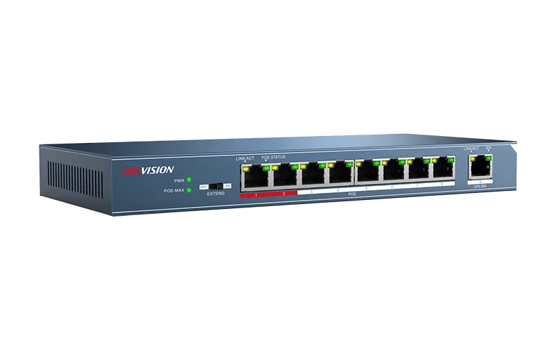 Hikvision DS-3E1309P-EI Smart Managed 8-Port 100 Mbps PoE Switch