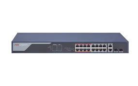 Hikvision DS-3E1318P-EI Smart Managed 16-Port 100 Mbps PoE Switch