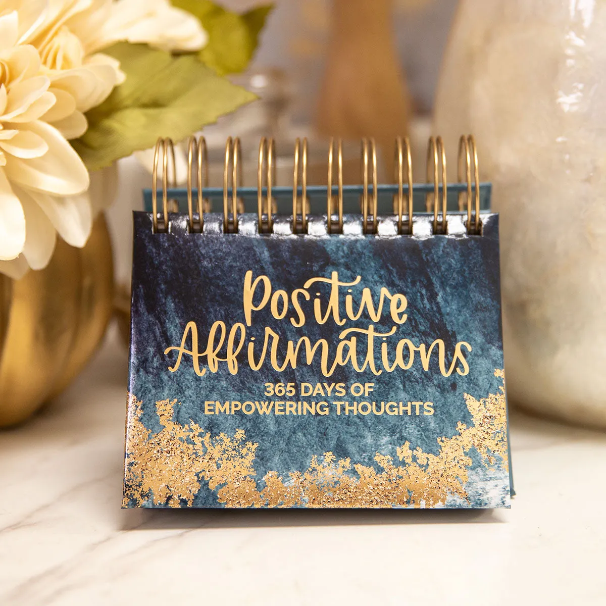 Inspirational Perpetual Desk Easel, Positive Affirmations