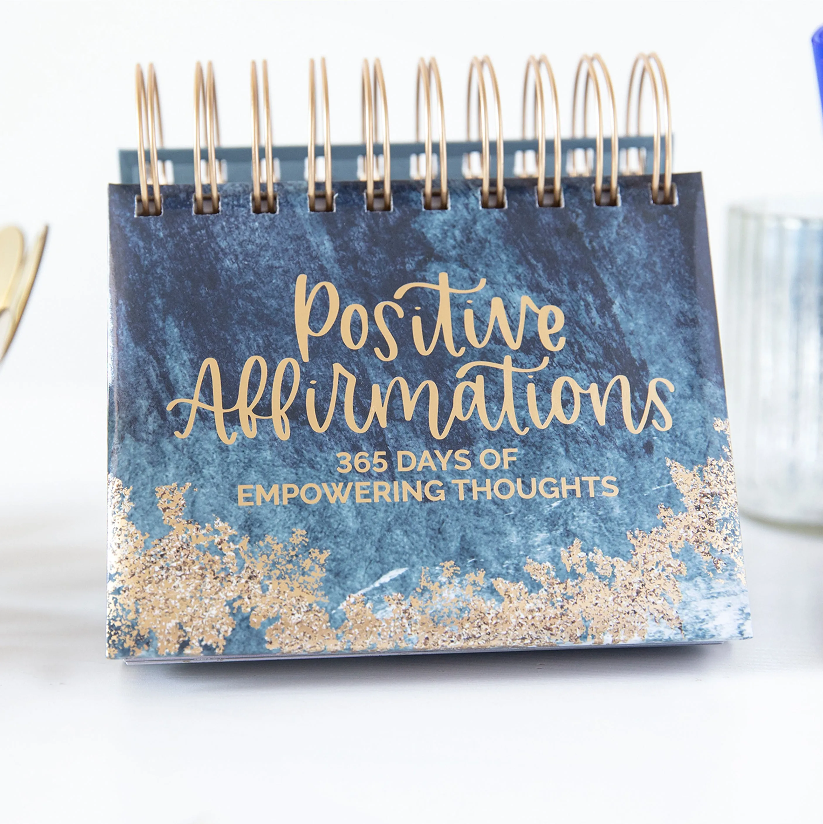 Inspirational Perpetual Desk Easel, Positive Affirmations