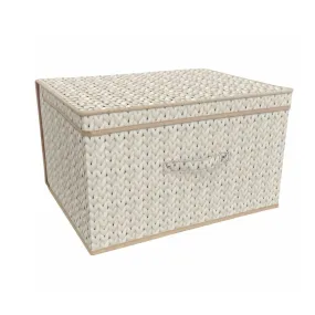 Knit Natural Large Storage Box