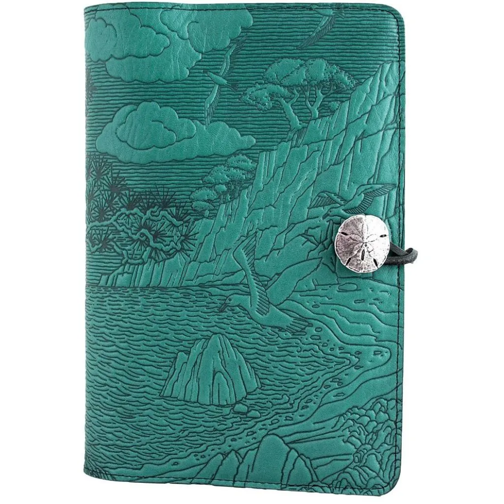 Leather Refillable Journal Notebook, Cypress Cove