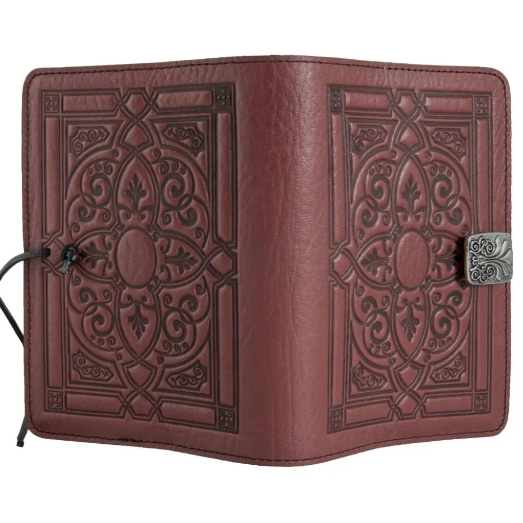 Leather Refillable Journal Notebook, Florentine