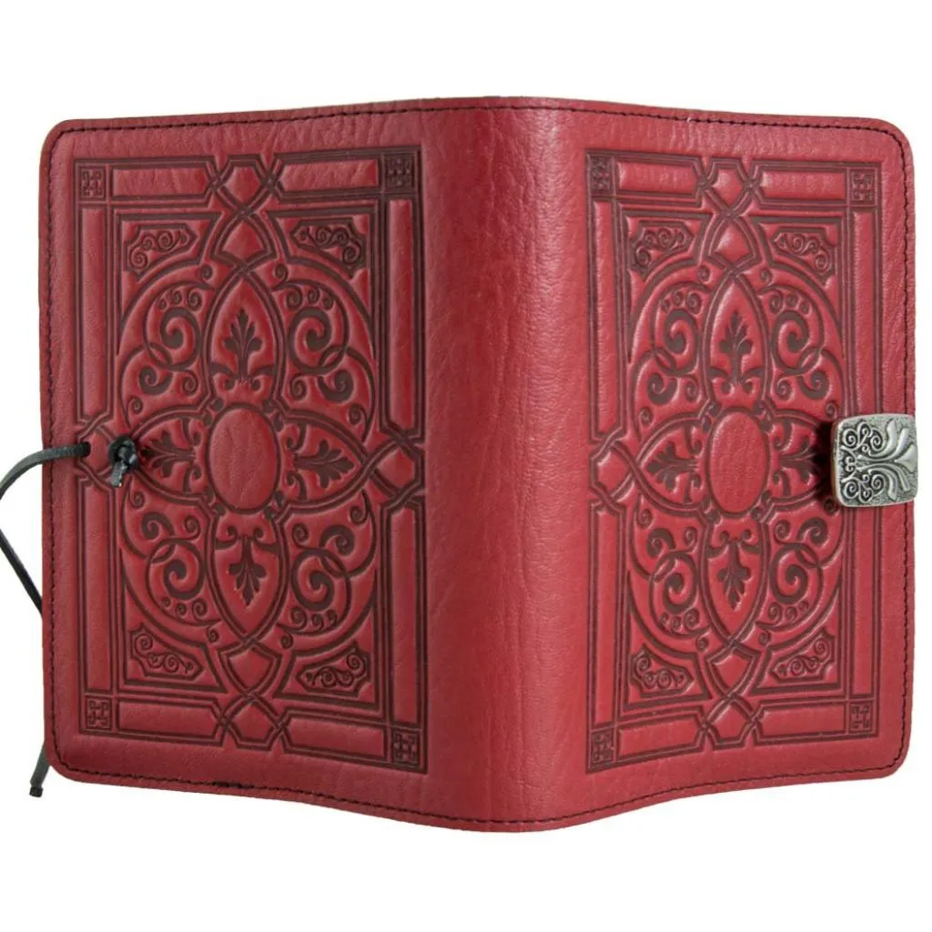 Leather Refillable Journal Notebook, Florentine