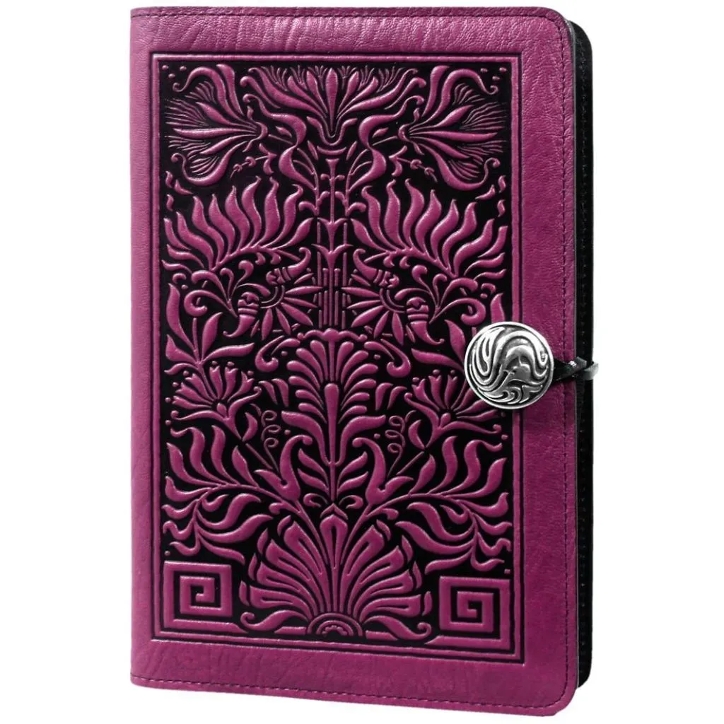 Leather Refillable Journal Notebook, Thistle