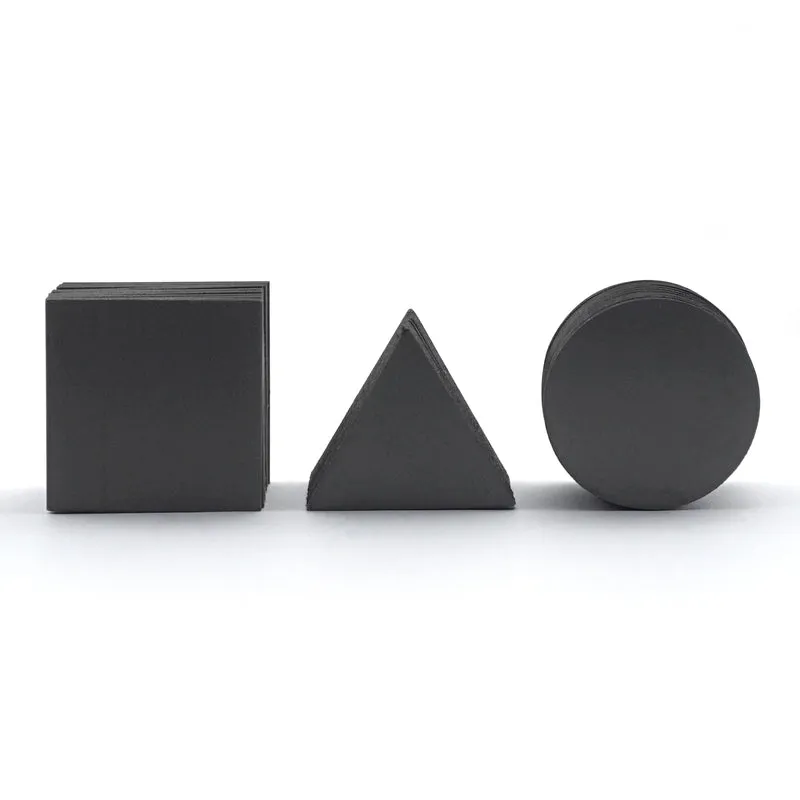 Magnet Source .08 in. L X 1.25 in. W Black Flexible Magnetic Shapes 30 pc