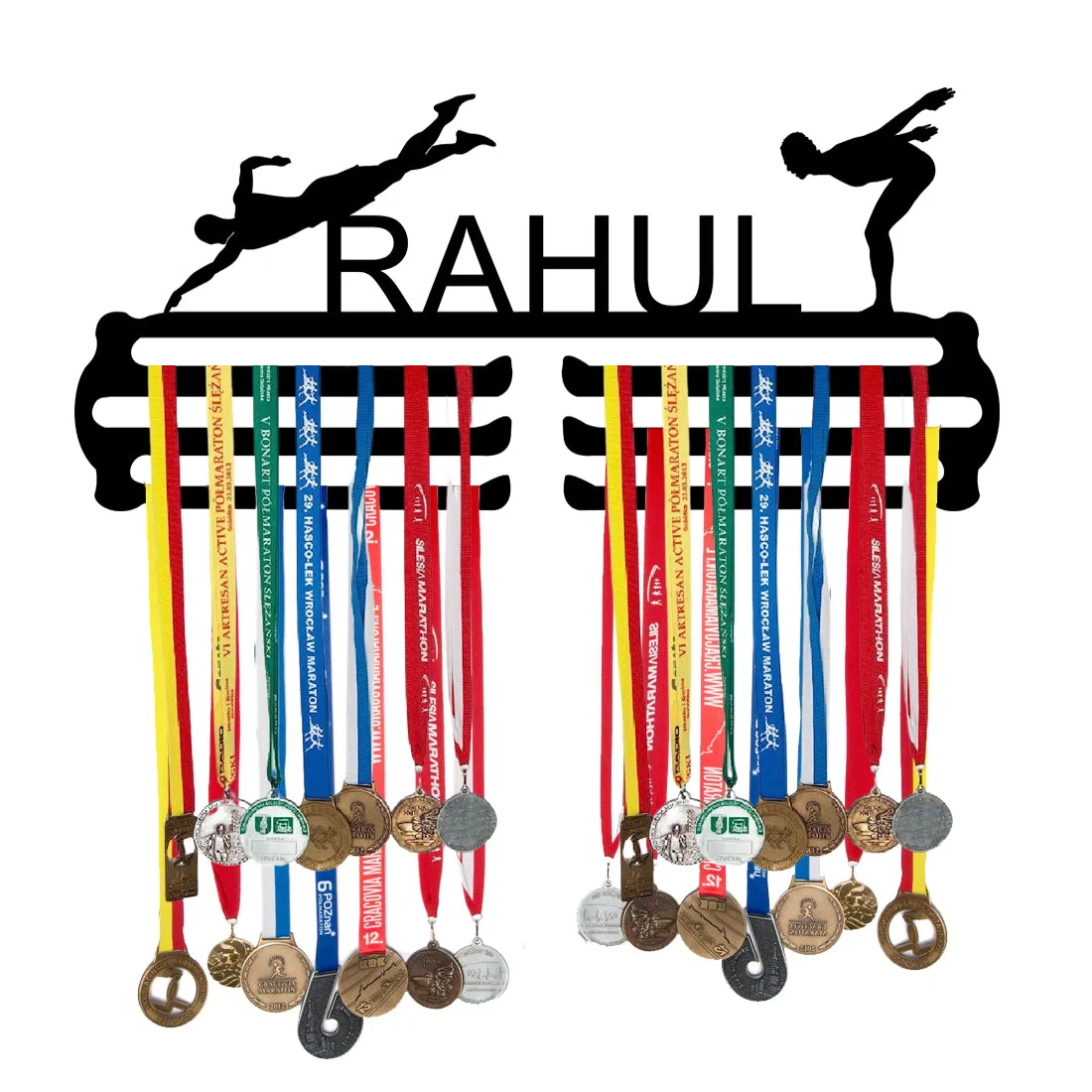 Medal Hanger for Your Achievements - Customized Medal Holder with Name