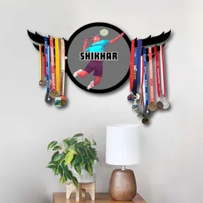 Medal Holder Metal Organizer for Medals-Badminton