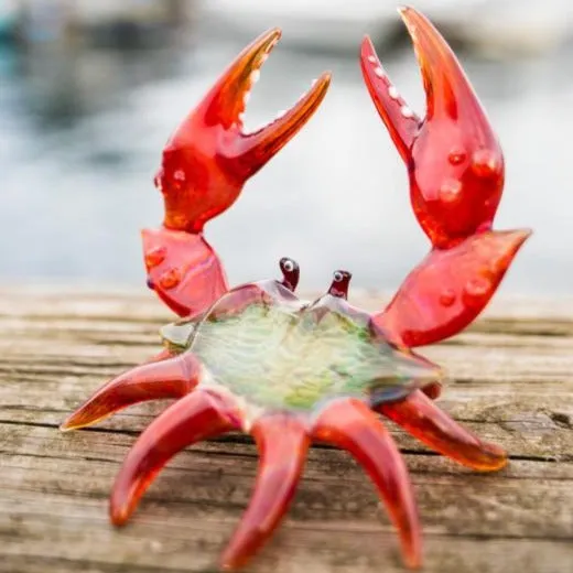 Memorial Crab with Cremation Ash