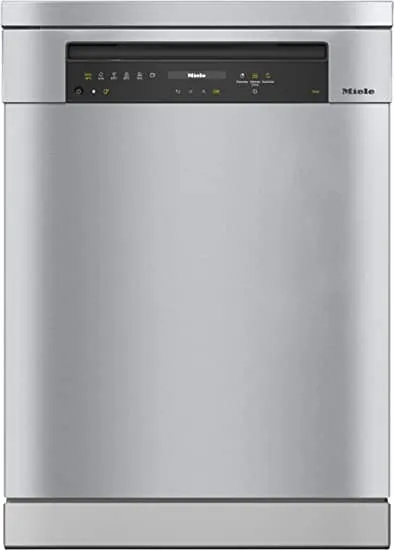 Miele Freestanding Dishwasher G 7310 SC with AutoDos - World's First Automatic Detergent Dispencing System, min 6.0 l Water Consumption, 9 Wash Programs, Stainless Steel Finish