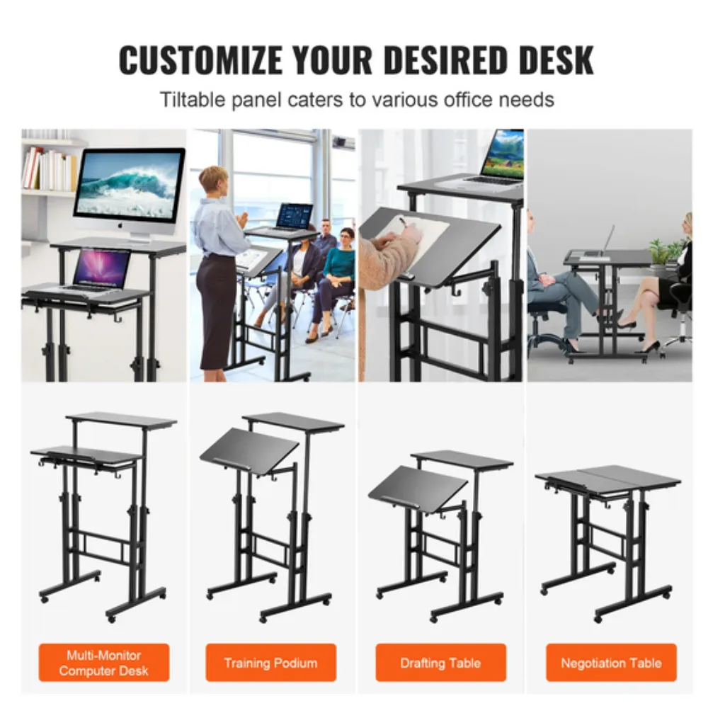 Multi-Functional Adjustable Standing Laptop