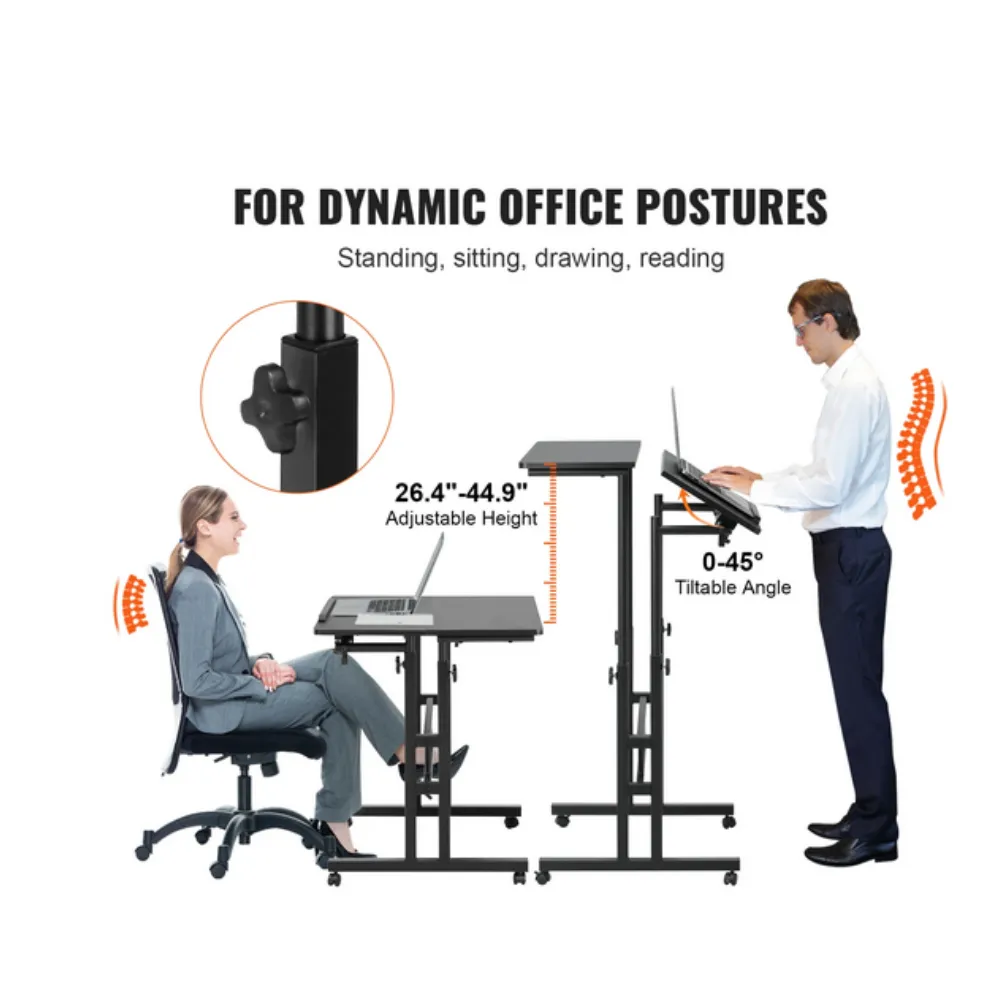 Multi-Functional Adjustable Standing Laptop