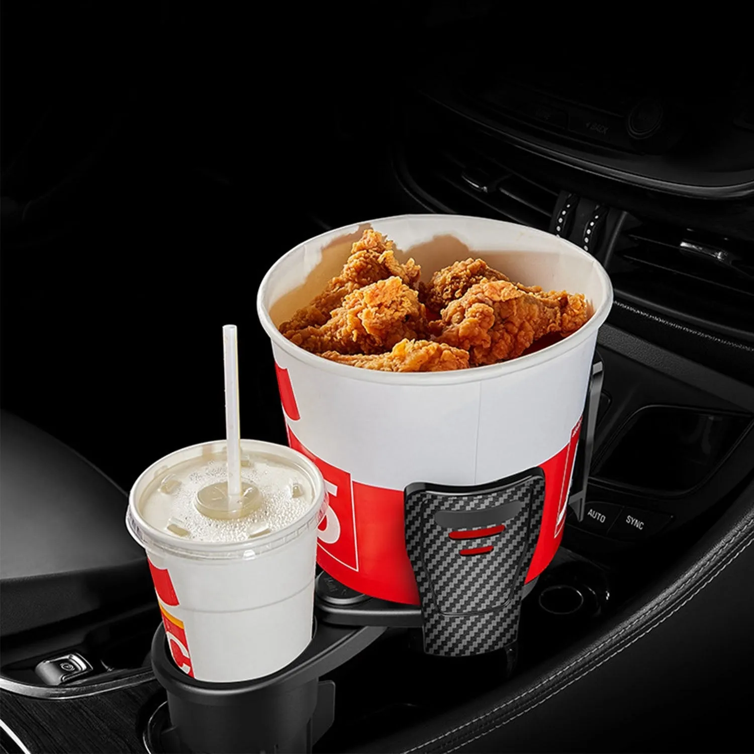 Multifunctional Auto Drink Beverage Cup Holder