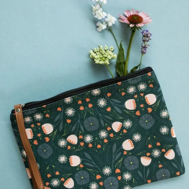 Night Flowers Pouch