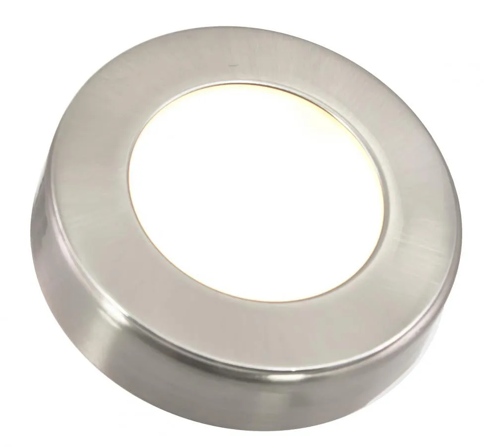 Omni Low Voltage Puck Lights (Single Puck) Available in Black, Nickel or White