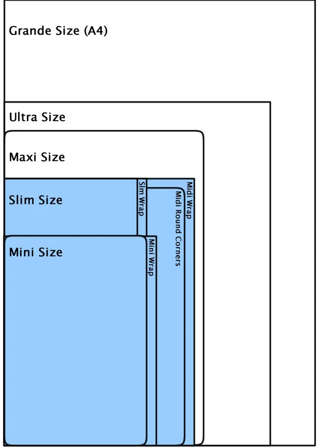 Onyx Mini 12-month Day-at-a-Time Hardcover Planner 2025