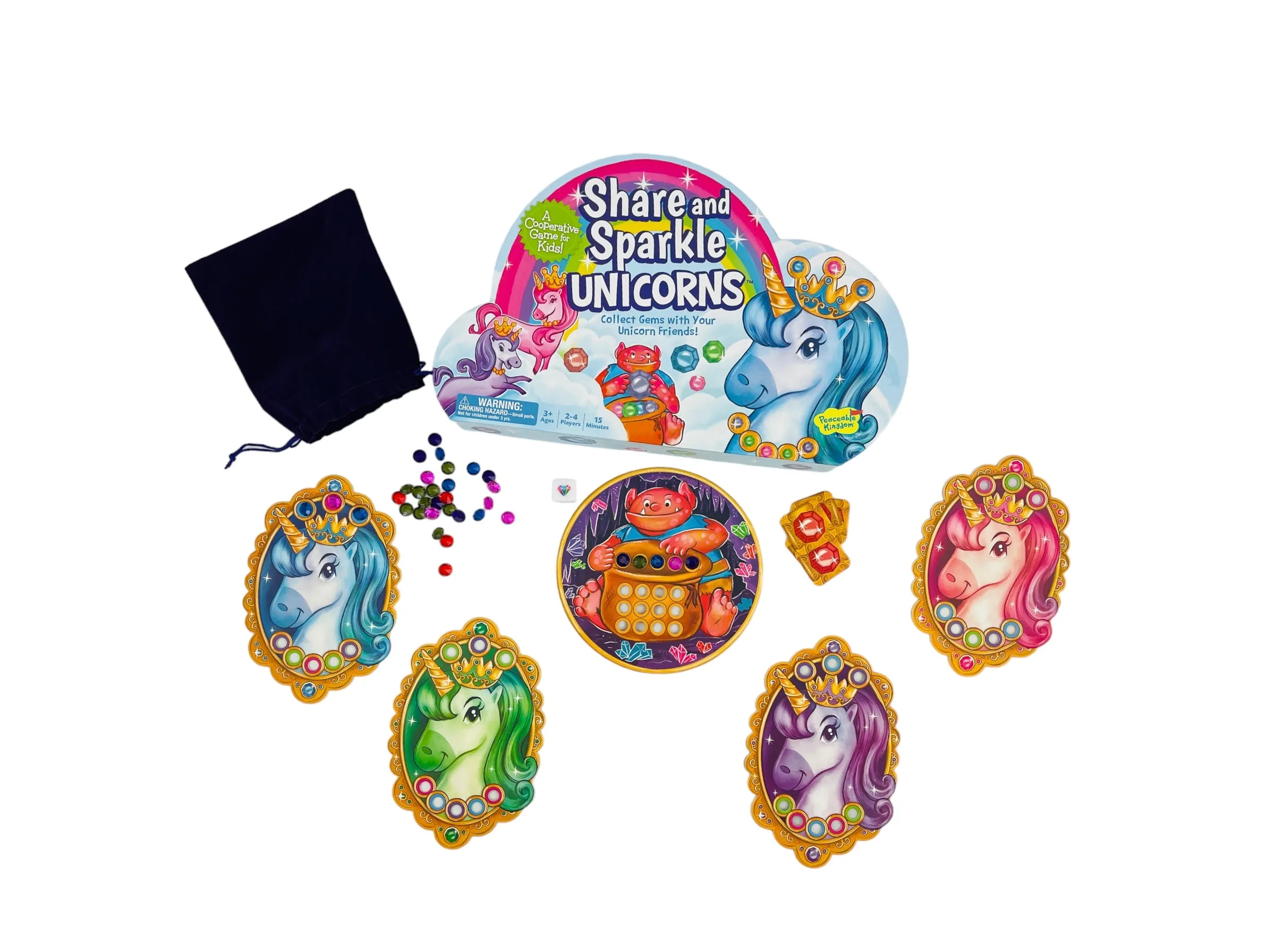 Peaceable Kingdom Share and Sparkle Unicorns