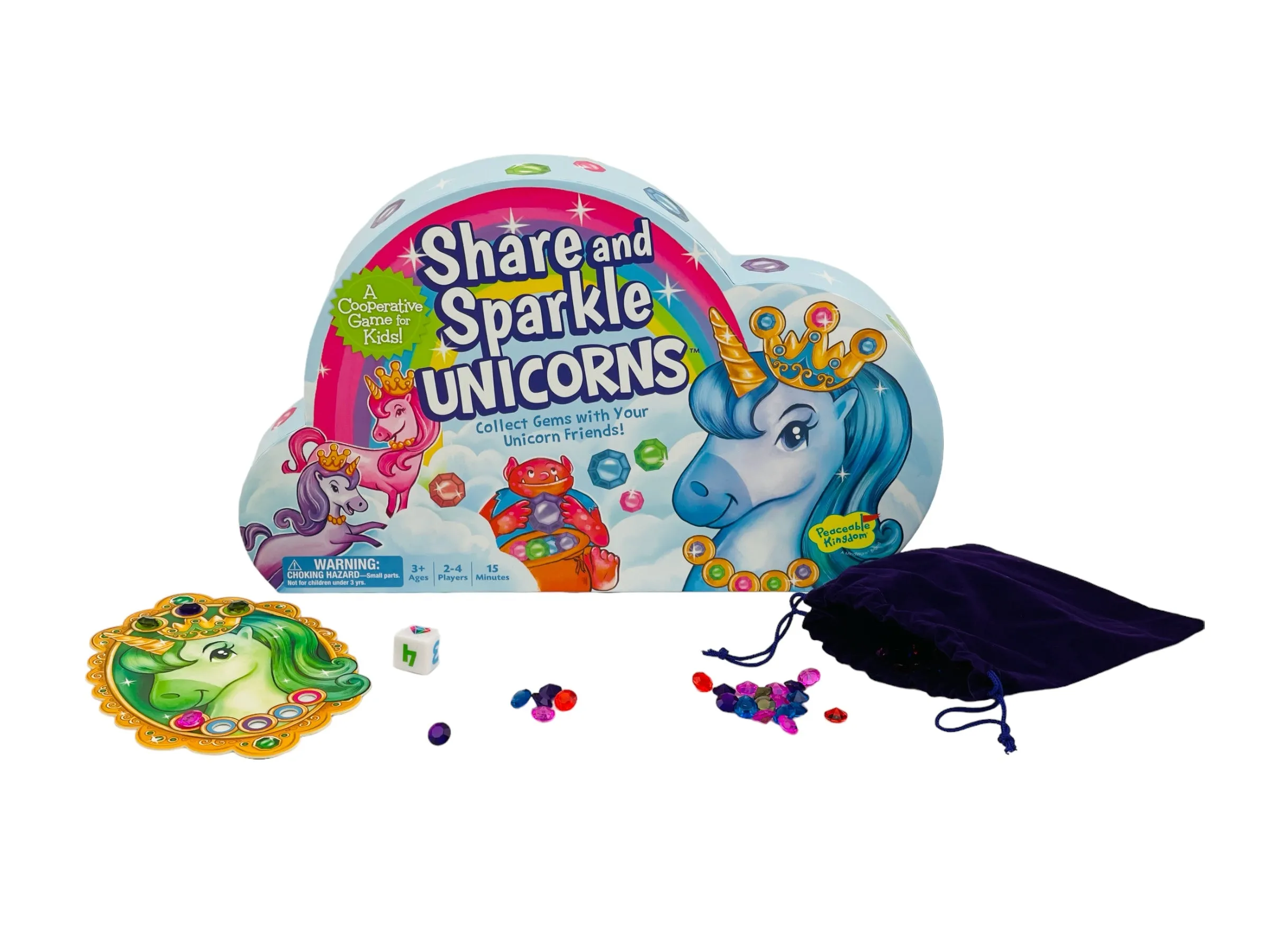 Peaceable Kingdom Share and Sparkle Unicorns