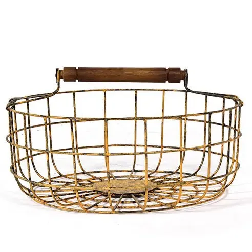 Persian yellow metal basket