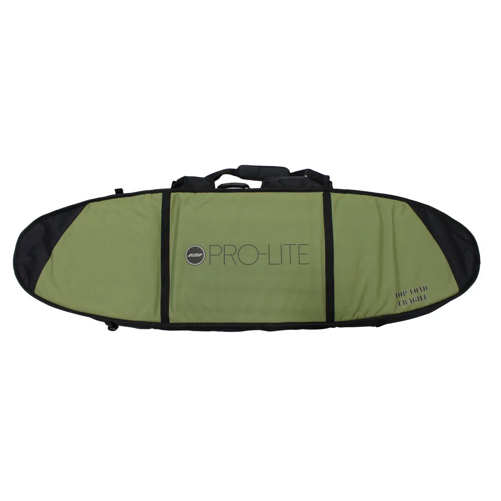 Pro-Lite Board Bag - Finless Coffin 6'6 to 7'6 (3-4 Boards) army green/black