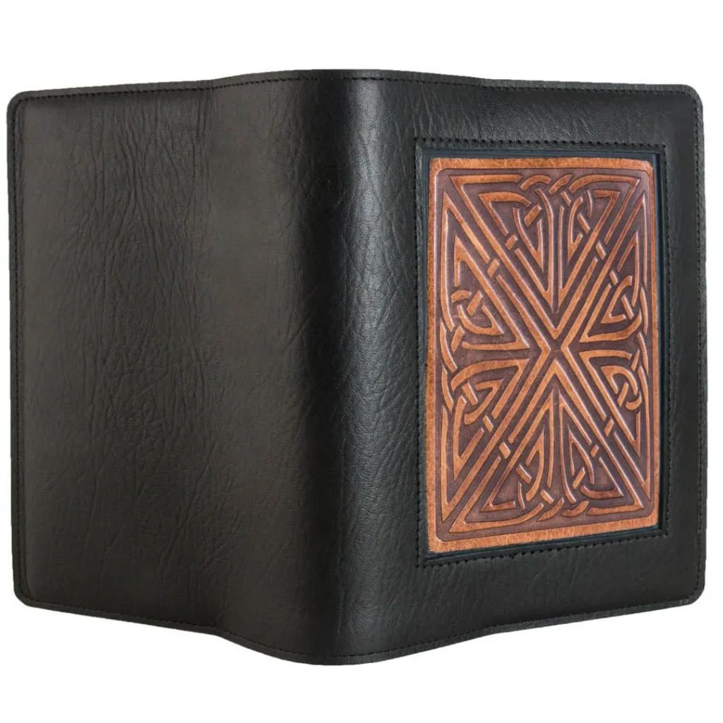 Refillable Leather Icon Journal, Celtic Icon