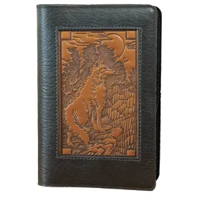 Refillable Leather Icon Journal, Wolf