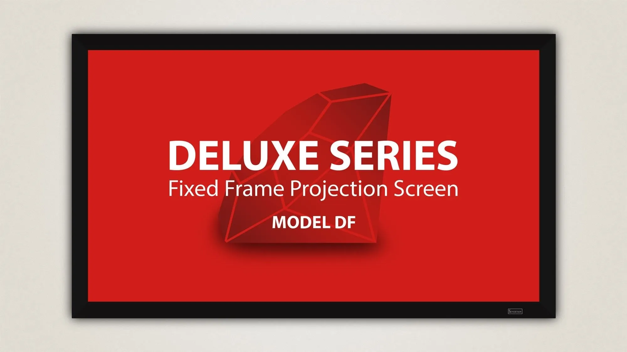 Severtson Screens Deluxe Fixed Frame 180" (131.0" x 82.0") Widescreen [16:10] DF16101233D