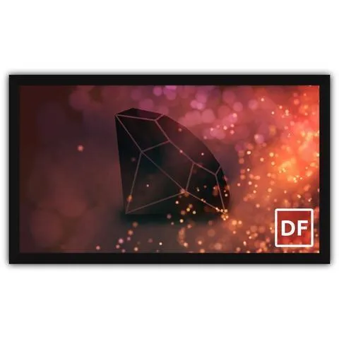 Severtson Screens Deluxe Fixed Frame 180" (131.0" x 82.0") Widescreen [16:10] DF16101233D