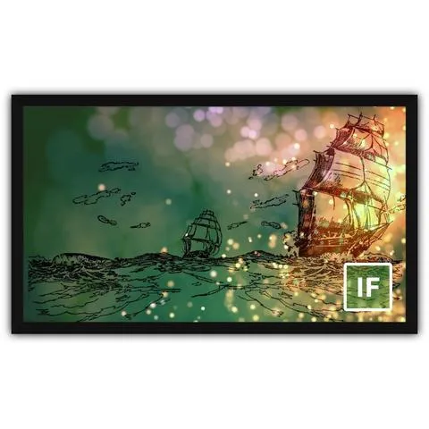 Severtson Screens Impressions Series Fixed Frame 100" (87.125" x 49.0") HDTV [16:9] IF1691003D