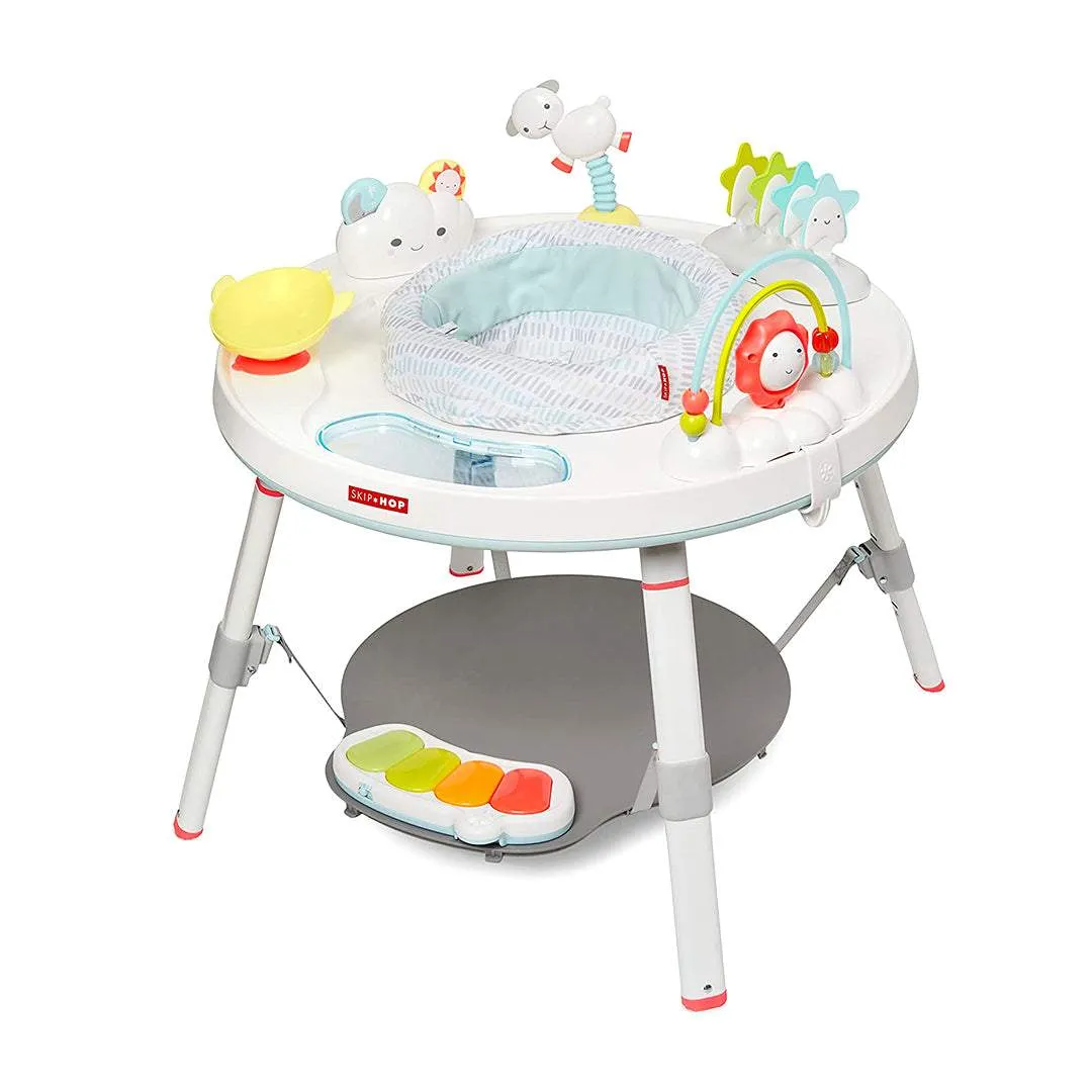 Skip Hop Silver lining Cloud Baby View 3 Stage Activity Center 4months to 48months