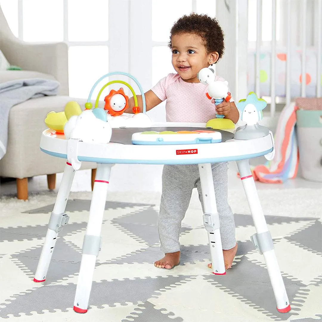 Skip Hop Silver lining Cloud Baby View 3 Stage Activity Center 4months to 48months