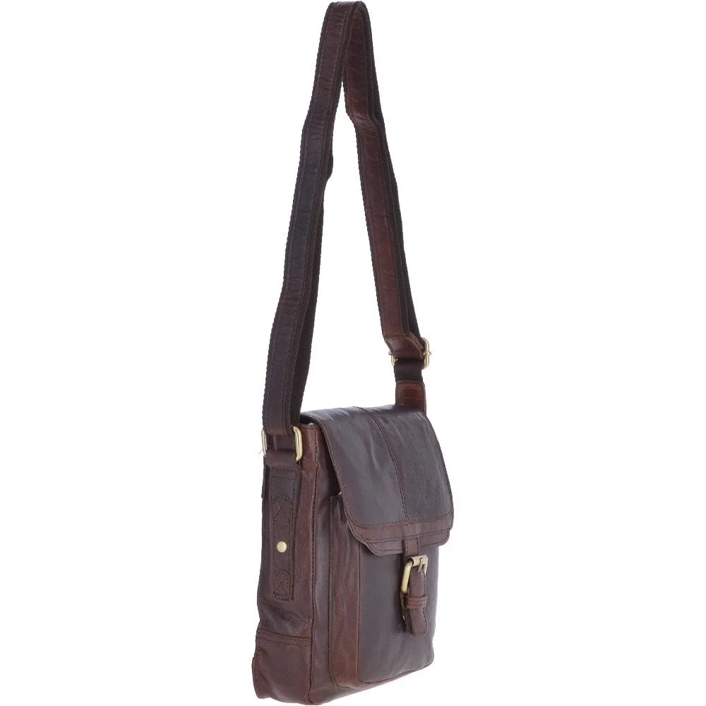 Soft Leather Compact Body Bag - Various Colours