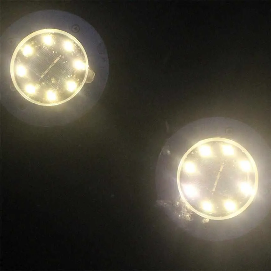 Solar Powered Floor Path LED Light (1pcs)