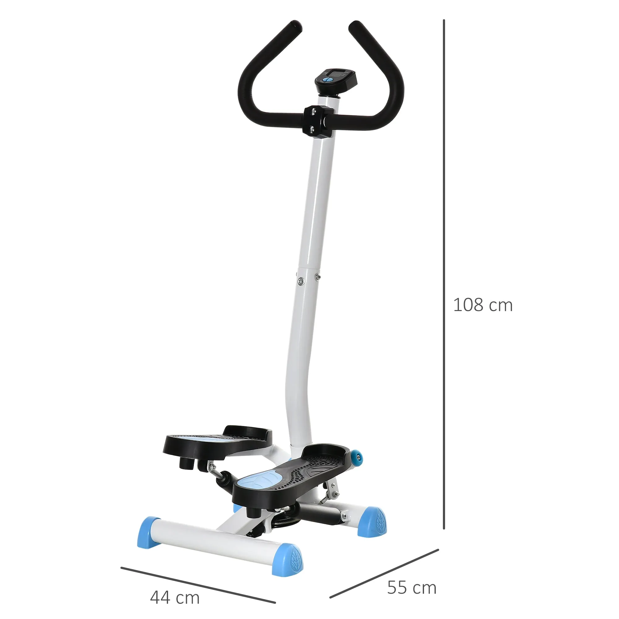 Stepping Machine - Effectively tones lower body with minimal impact on the body