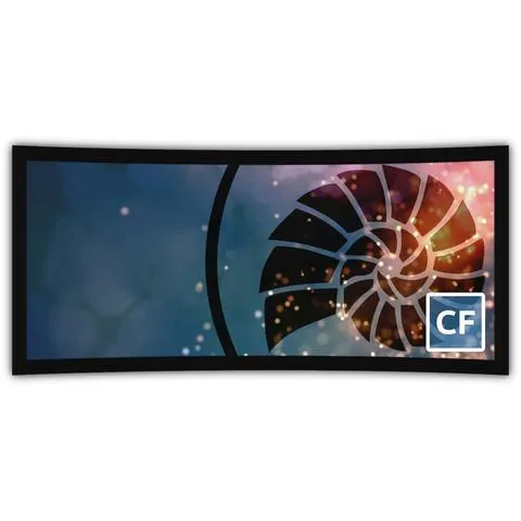 Stevertson Screens Deluxe Curved Series 113" (104.500" x 44.625") CinemaScope [2.35:1] CF2351133D