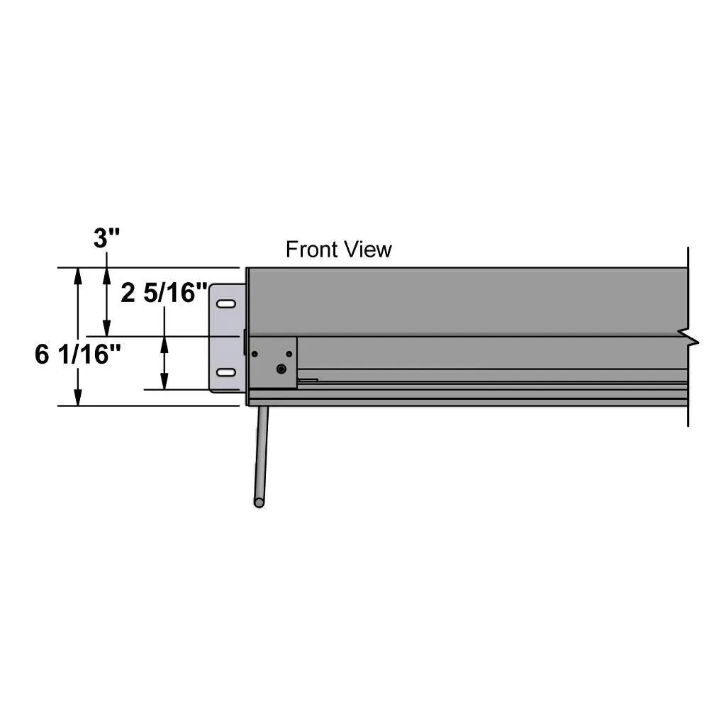 Stewart Filmscreen Cima BC Electric Screen 123" (60"x107") HDTV [16:9] CIBC123HNEVEWMW