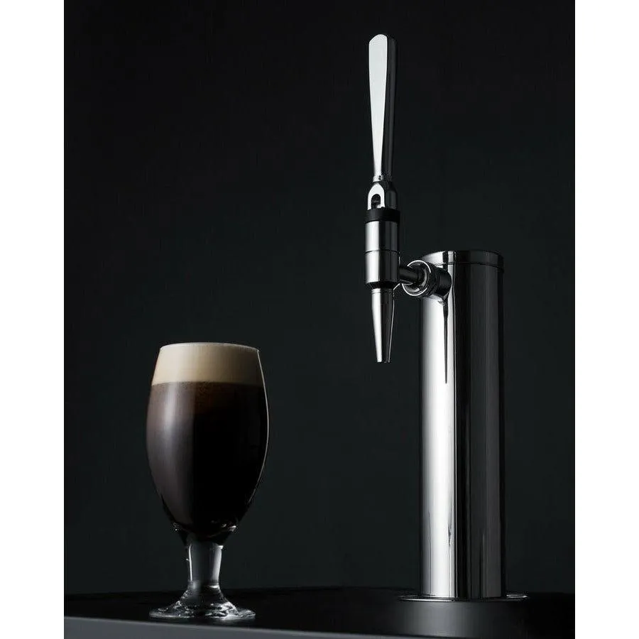 Summit 24 in. Wide Built-In Outdoor Nitro-Infused Coffee Kegerator - SBC696OSNCF