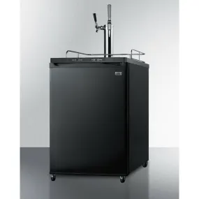 Summit 24 in. Wide Coffee Kegerator - SBC635M7CMTWIN