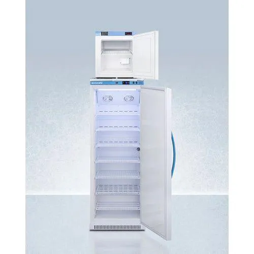 Summit 24 Wide All-refrigerator/Freezer Combination ARS12PV-FS24LSTACKMED2