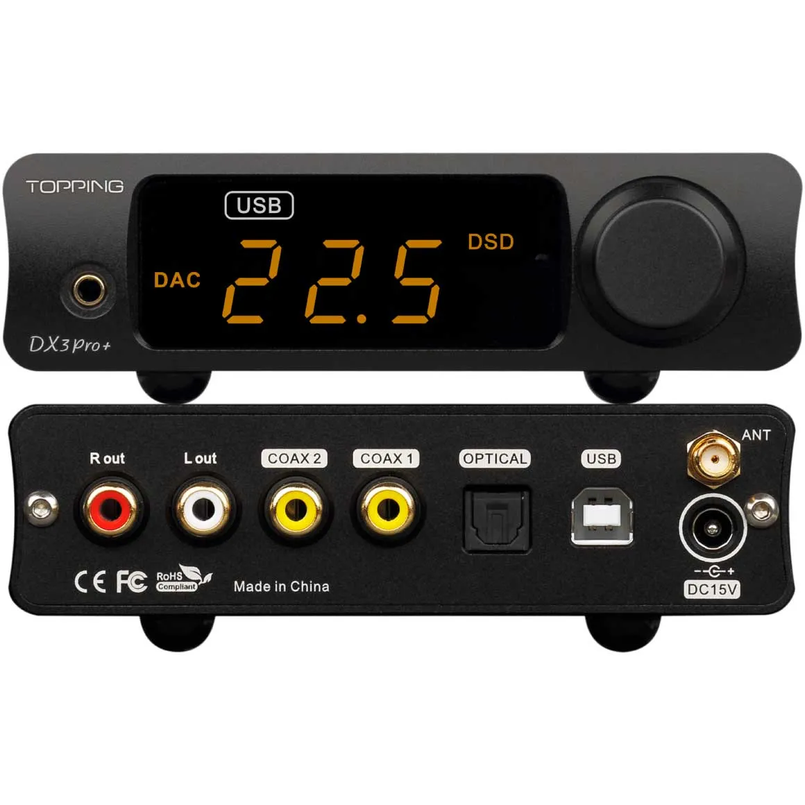 Unboxed Topping DX3 Pro  DAC & Headphone Amplifier - High-Performance Audio Solution