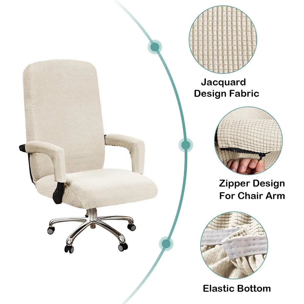 Universal Office Chair Cover with Armrest Covers