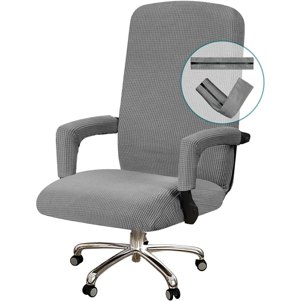 Universal Office Chair Cover with Armrest Covers